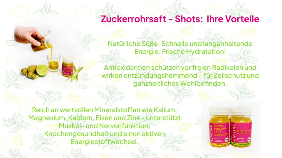Bio Pure Cane Shots | 4er pack